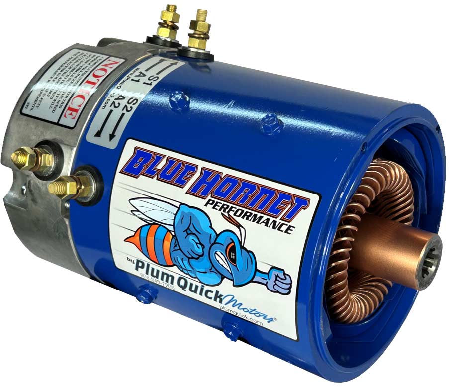 Club Car Series Electric Golf Cart Motor - 48V 14.2HP 28-30MPH (Rattlesnake) image 0