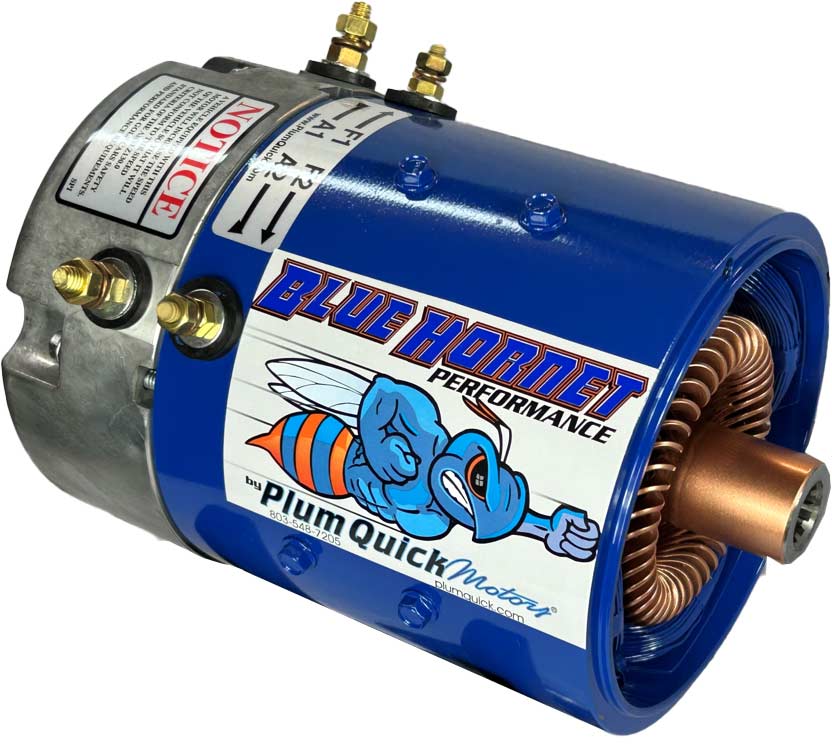 Rhino” Club Car Sepex/IQ Electric Golf Cart Motor - 48V 14.5HP 17