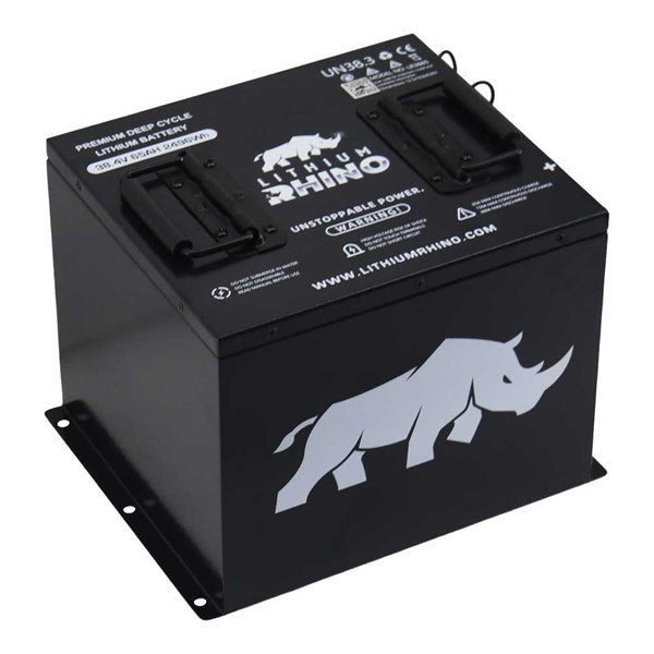 “Superior Lithium Performance” Rhino 38.4V (36V) 65AH Golf Cart Battery - Complete Kit – Stock Carts ONLY!