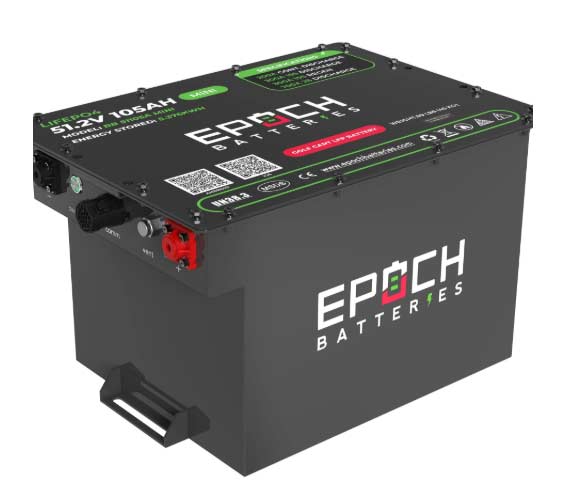 Epoch (51.2 Volts) 105AH “MINI” Lithium Complete Kit image 0