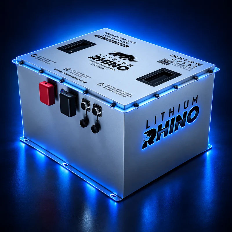 “Superior Lithium Performance” Rhino 76.8V (76V) 170AH “GODZILLA” – Complete Kit – Self Heated