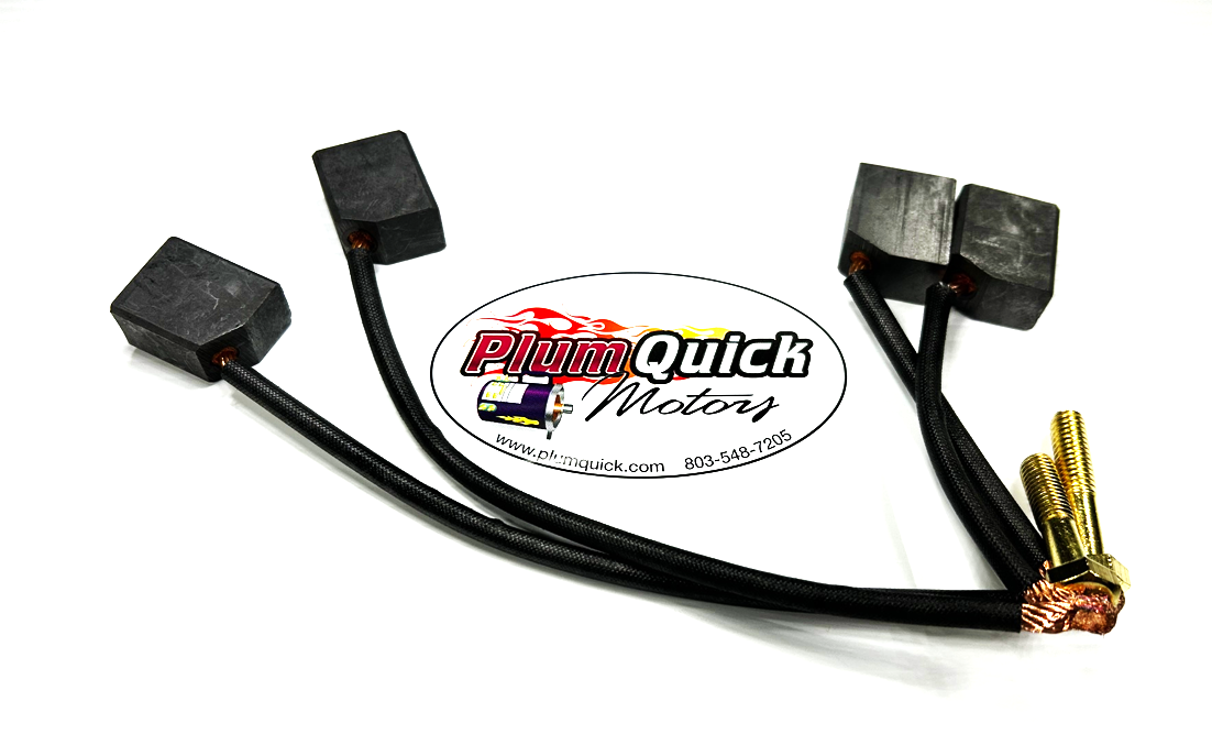 Brush Set for Club Car and EZ-GO AMD Bandit Golf Cart Motors