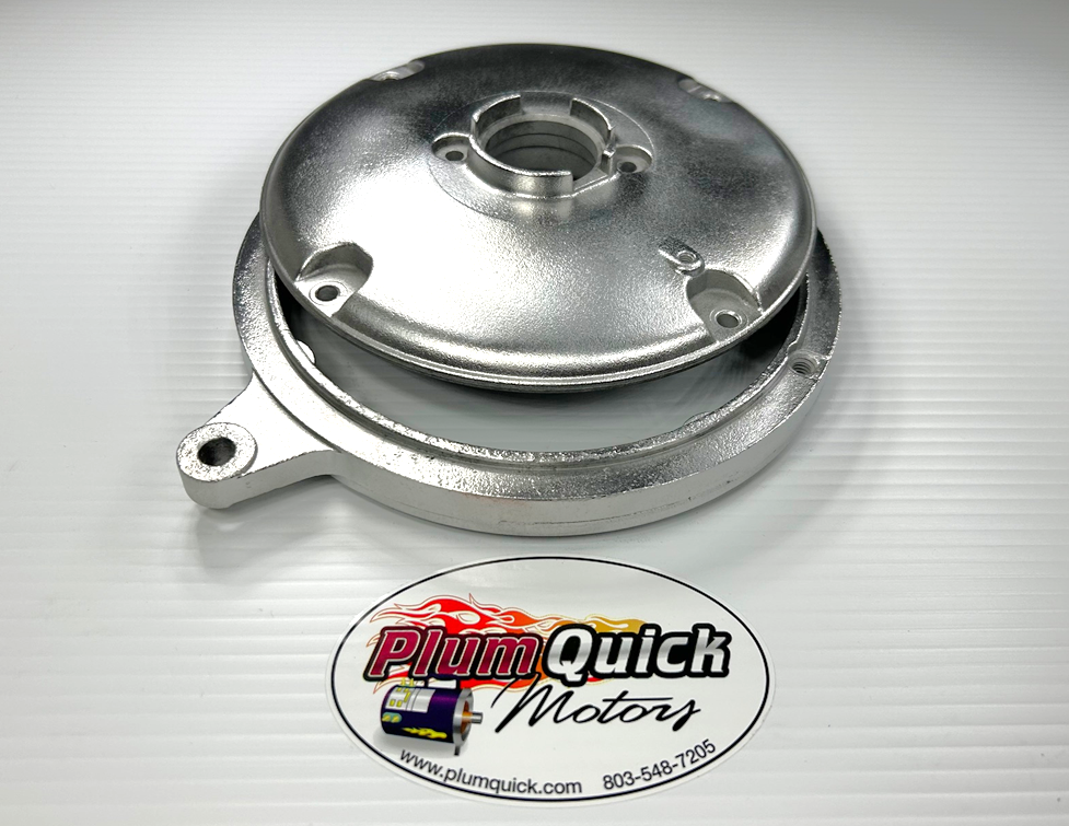 End Cap and Ring for Club Car 48 Volt Sepex/IQ GE Bandit Golf Cart Motors