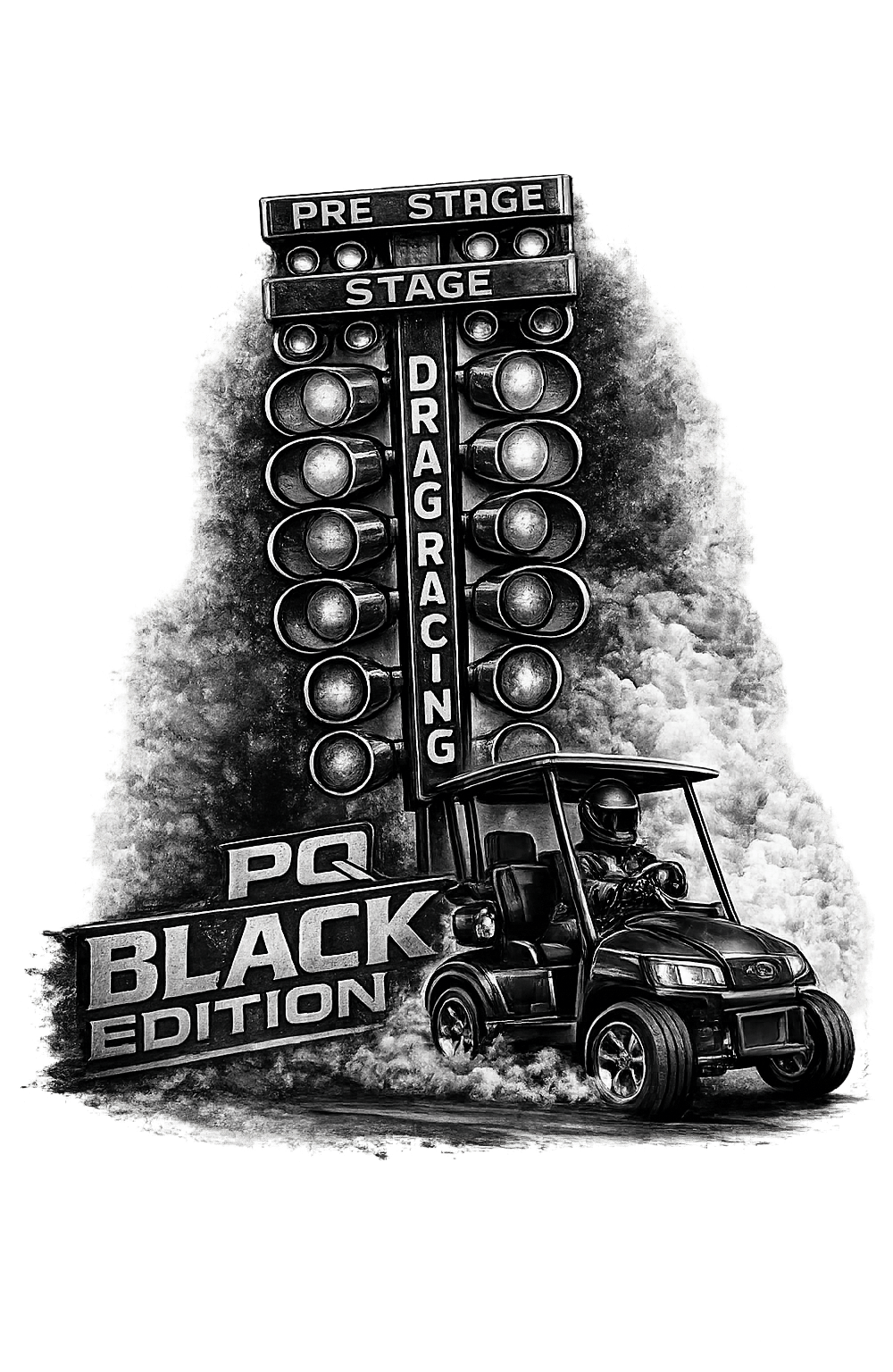 PQ “Black Edition” HP 6.5KW AC Motor for Club Car