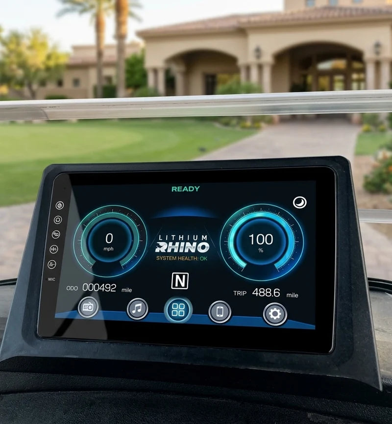Lithium Rhino 10” Entertainment & Control Touchscreen with Backup Camera Kit