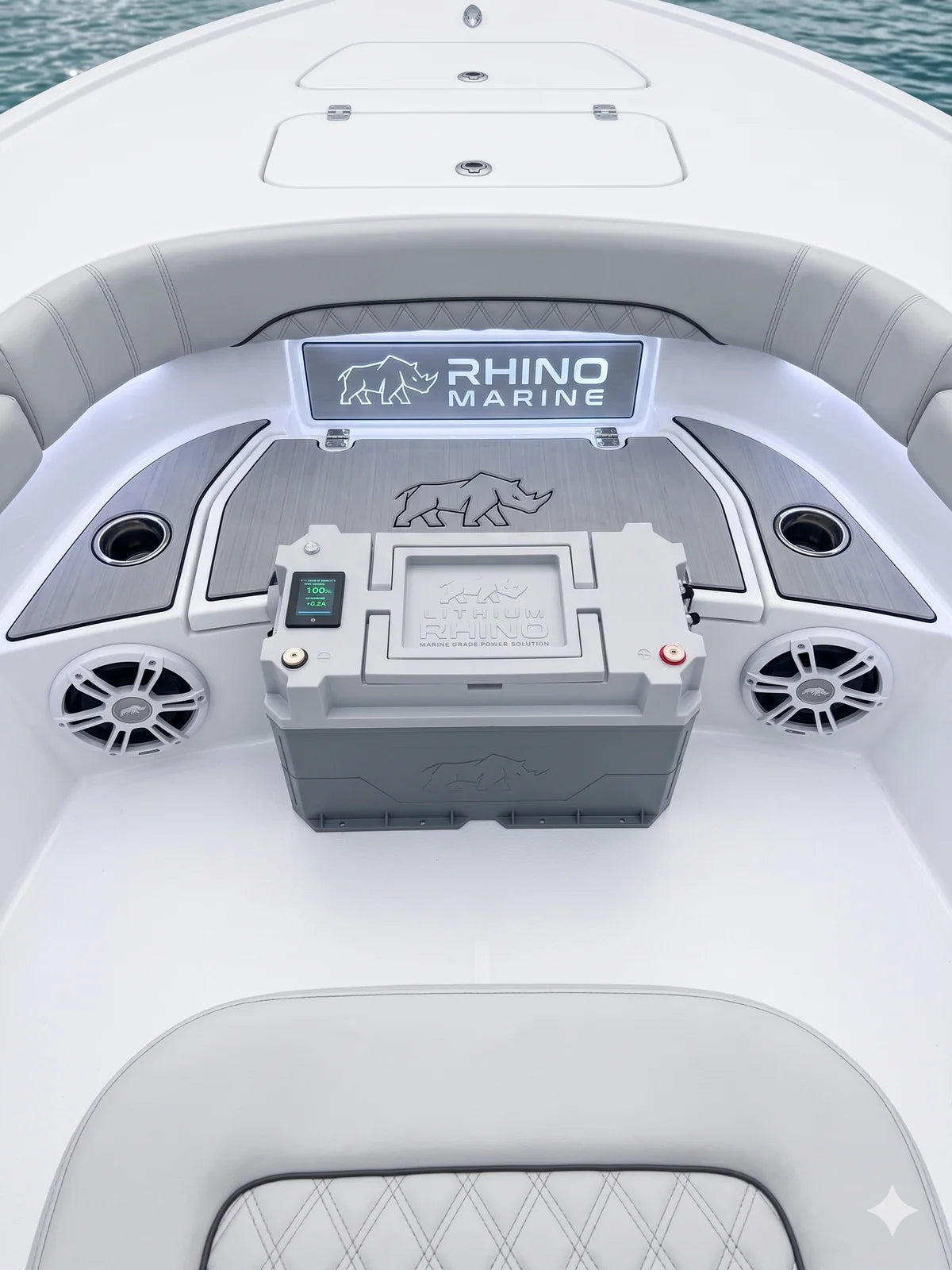 “Superior Lithium Performance” Rhino 38.4V (36V) 65AH Marine LiFeP04IP67 Conversion Kit