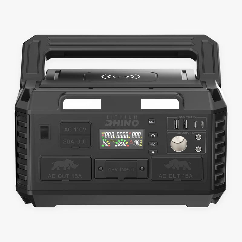 Lithium Rhino Power Hub – Mobile Power Station – Connects to Golf Cart Battery