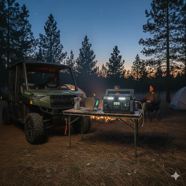 Lithium Rhino Power Hub – Mobile Power Station – Connects to Golf Cart Battery
