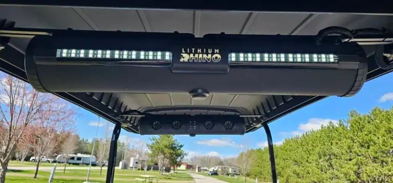 Rhino-GX500 Golf Cart & UTV Soundbar with T Bracket – Plum Quick