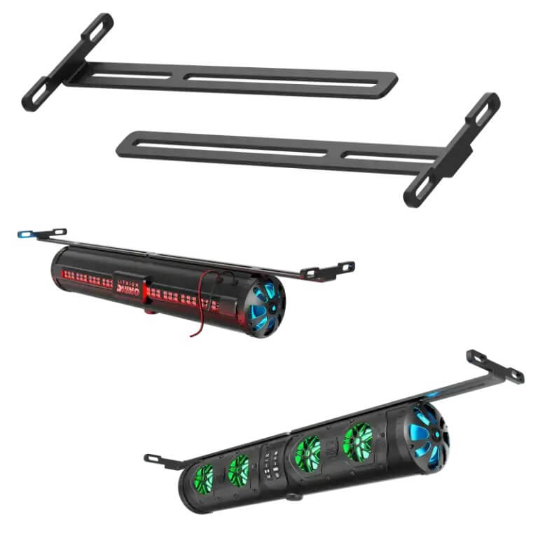 “Rhino-GX500 Soundbar” with T Bracket for Golf Carts