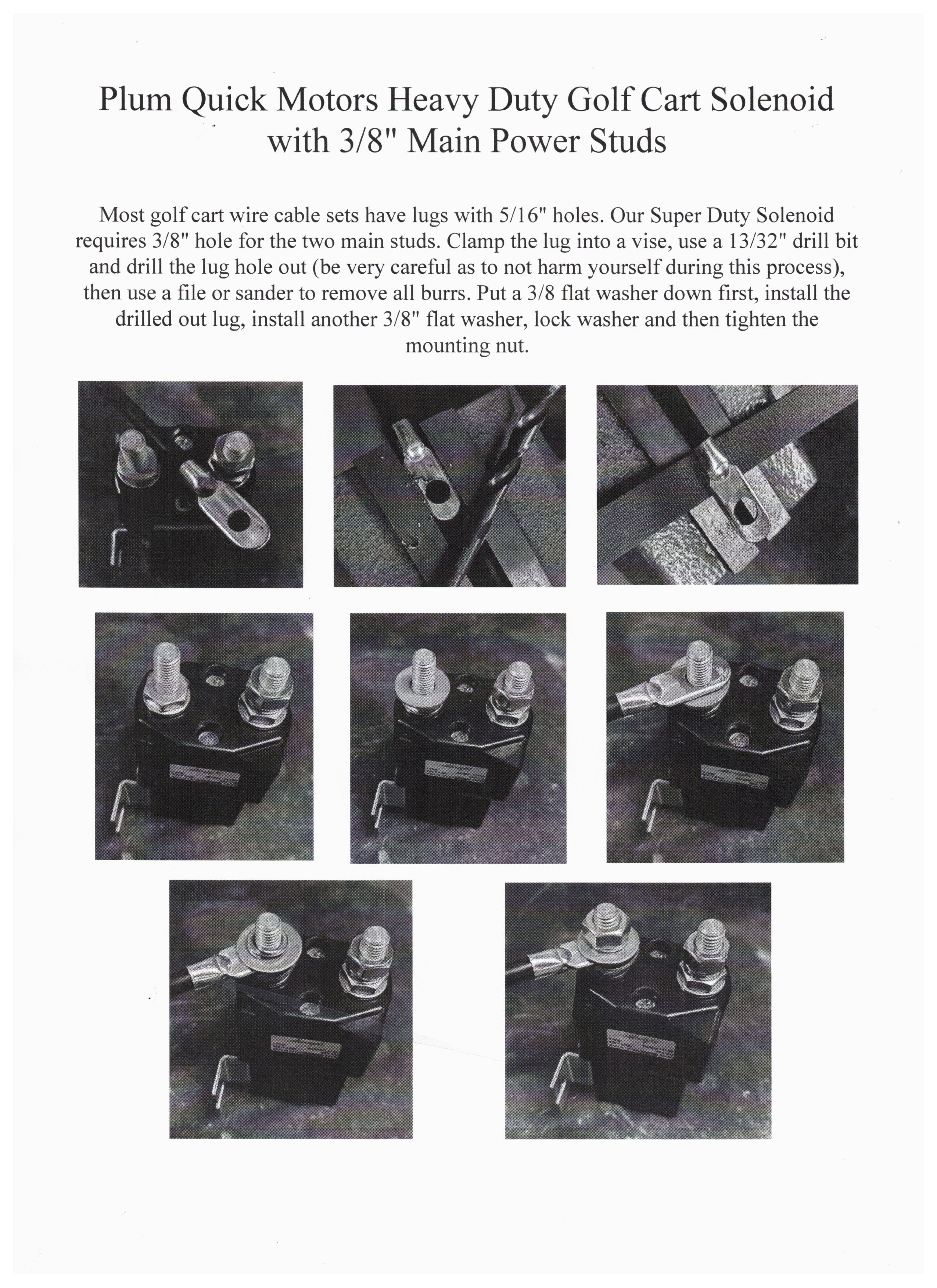 Curtis Albright 36, 48 and 72 volt Heavy Duty Solenoid