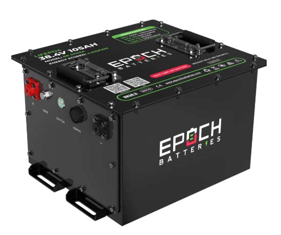 Epoch (38.4 Volts) 105AH Lithium Complete Kit image 0