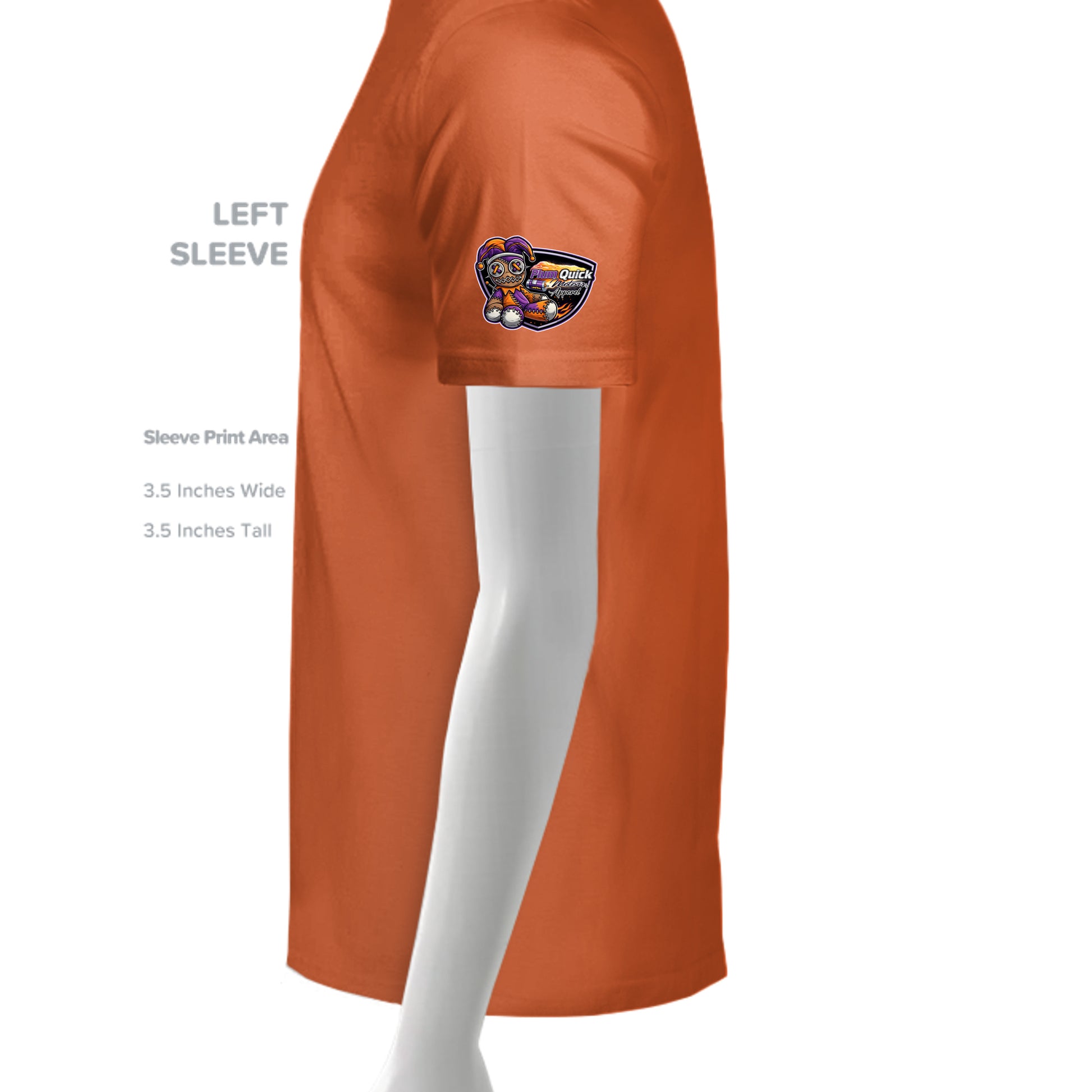 Deep Orange - PC380 - SLEEVE_LEFT