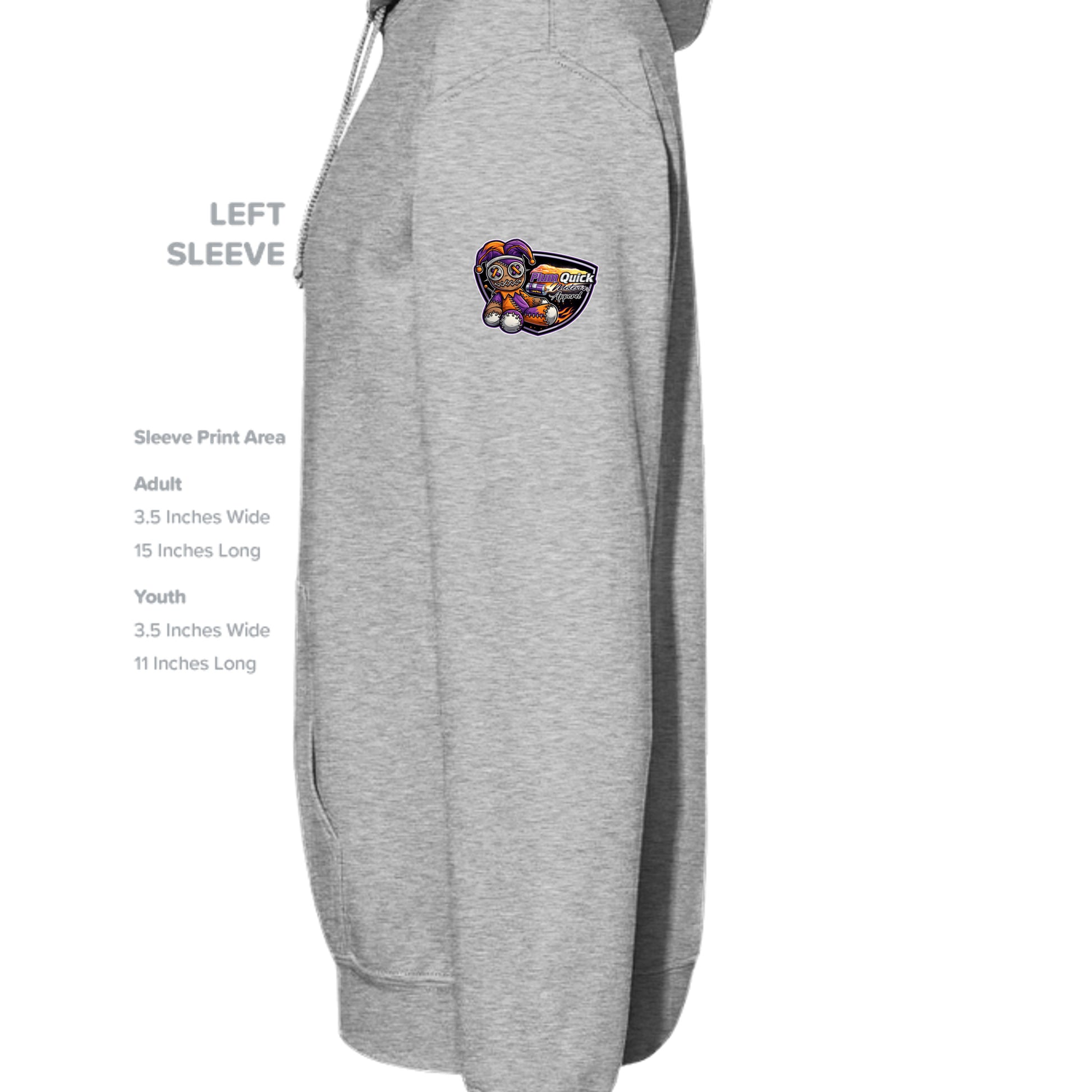 SPORT GREY - G185 - SLEEVE_LEFT