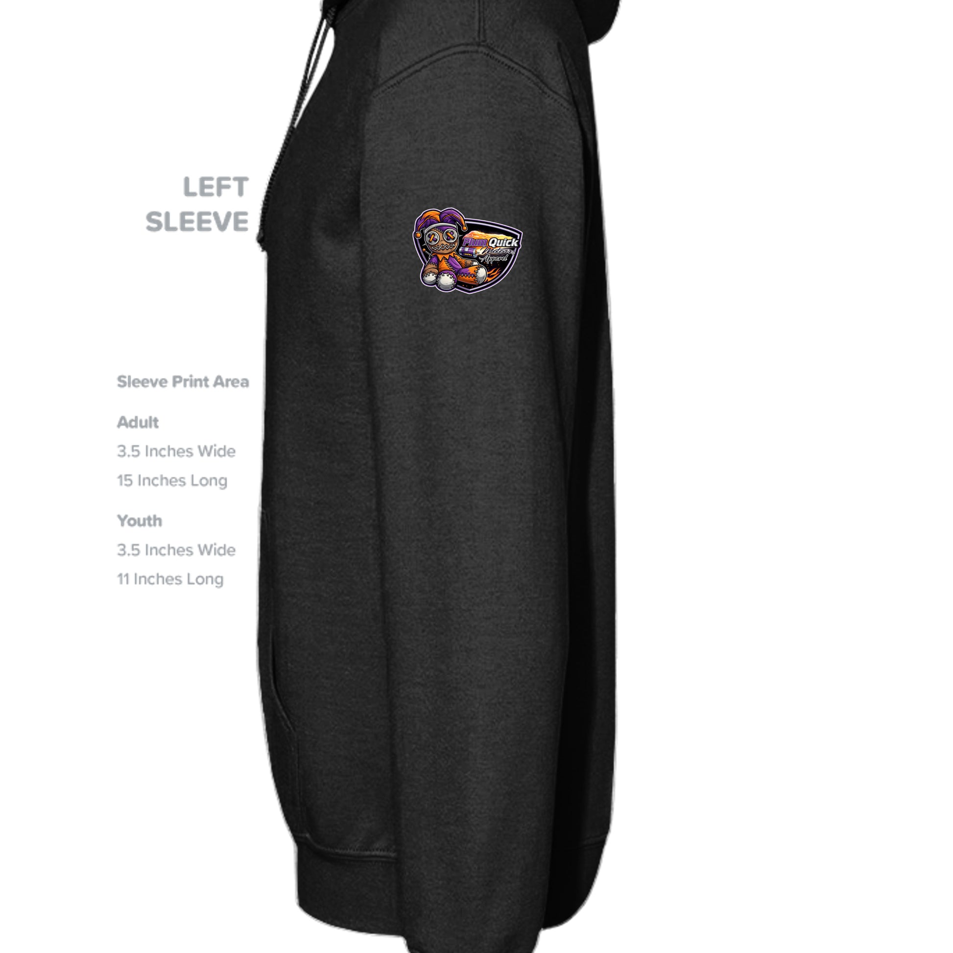 BLACK - G185 - SLEEVE_LEFT